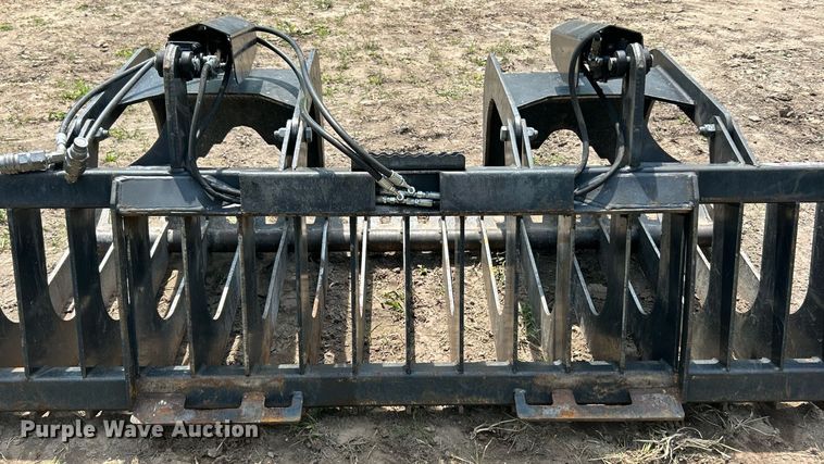 image for item EK8181 Stout HD72-4 skid steer grapple bucket