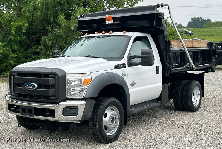 image for item EK8194 2011 Ford F450 Super Duty XL dump truck