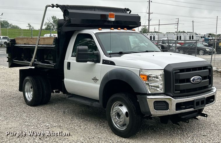 image for item EK8194 2011 Ford F450 Super Duty XL dump truck