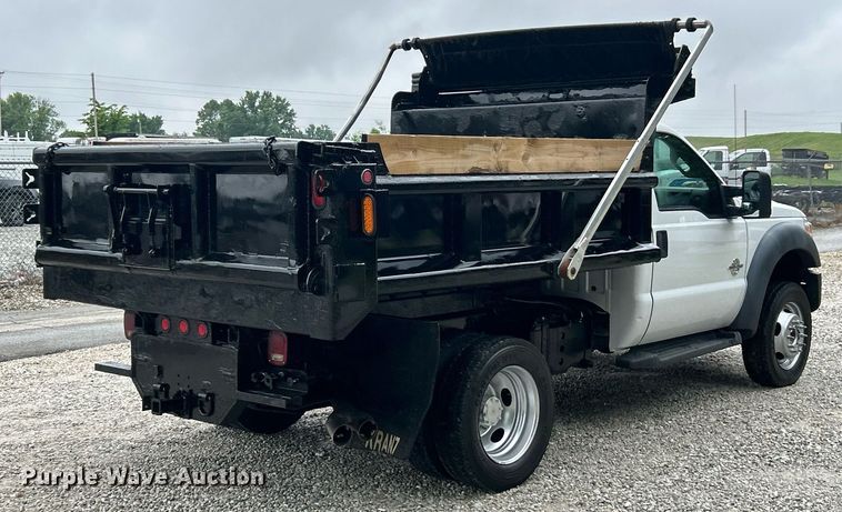 image for item EK8194 2011 Ford F450 Super Duty XL dump truck