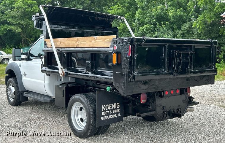 image for item EK8194 2011 Ford F450 Super Duty XL dump truck