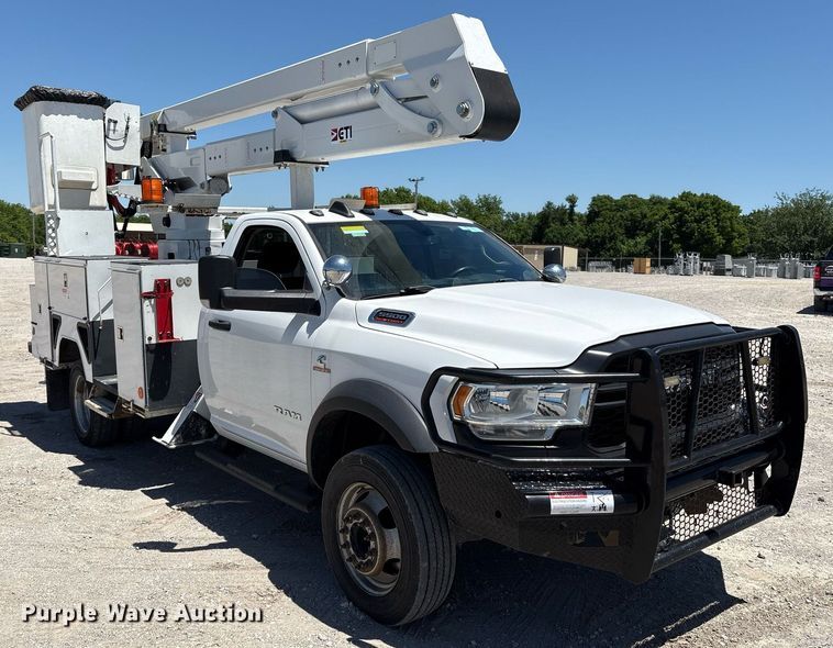 image for item EL2107 2020 Dodge Ram 5500 bucket truck