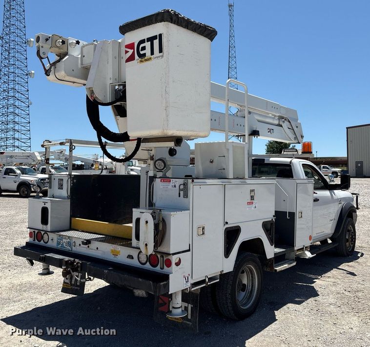 image for item EL2107 2020 Dodge Ram 5500 bucket truck
