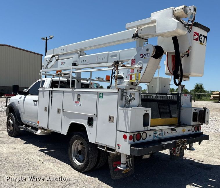 image for item EL2107 2020 Dodge Ram 5500 bucket truck