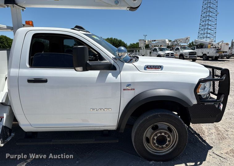 image for item EL2107 2020 Dodge Ram 5500 bucket truck