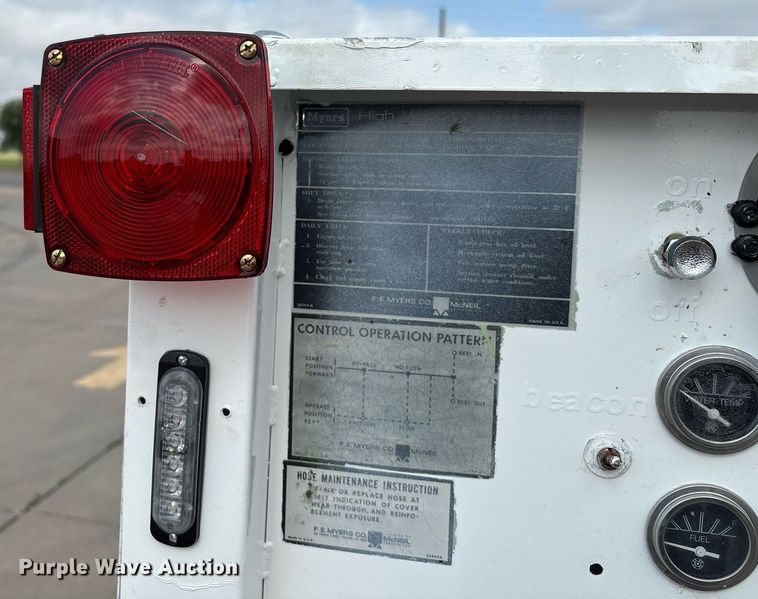 image for item EM2592 F.E. Meyers Co. RJ-0635 sewer jetter trailer