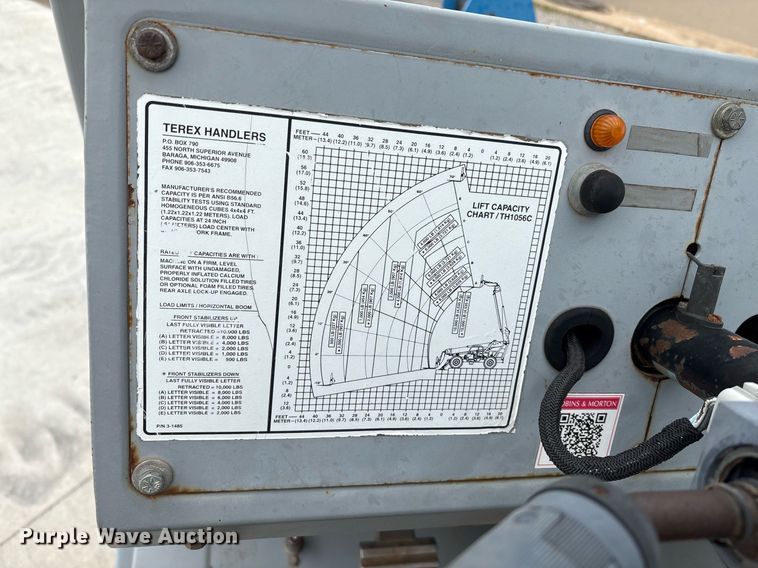 image for item EM2593 2007 Genie GTH1056 telehandler