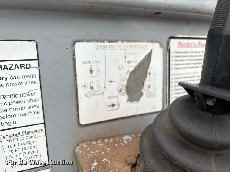 image for item EM2593 2007 Genie GTH1056 telehandler