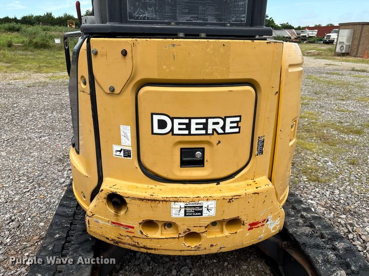 image for item EM2601 2014 John Deere 35G mini excavator