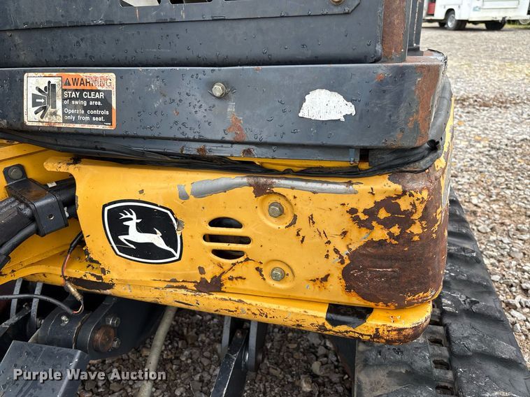 image for item EM2601 2014 John Deere 35G mini excavator