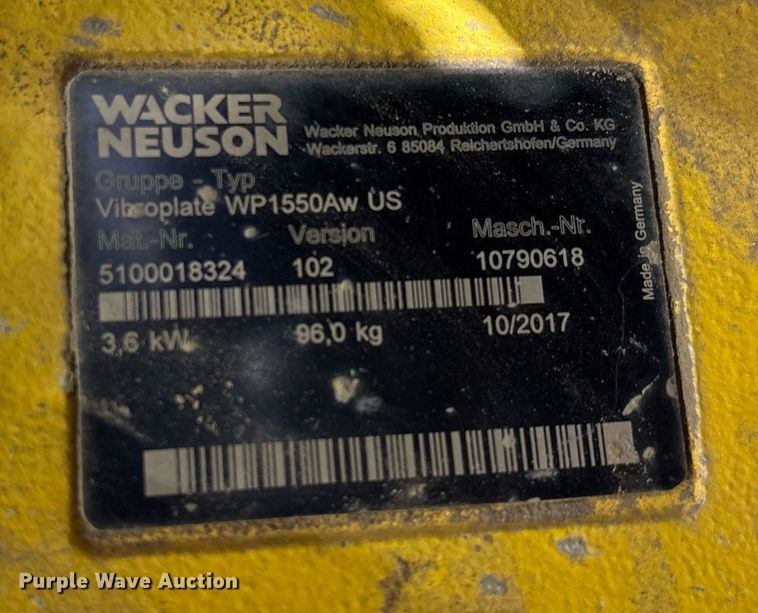 image for item EM2615 (3) plate compactors