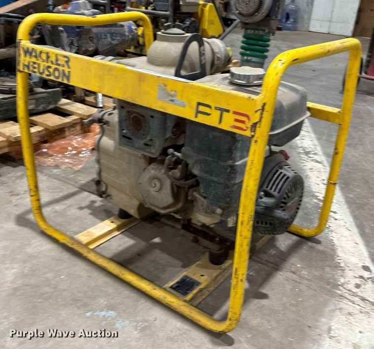 image for item EM2616 2015 Wacker Neuson PT3A pump