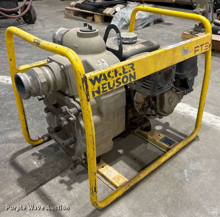image for item EM2616 2015 Wacker Neuson PT3A pump