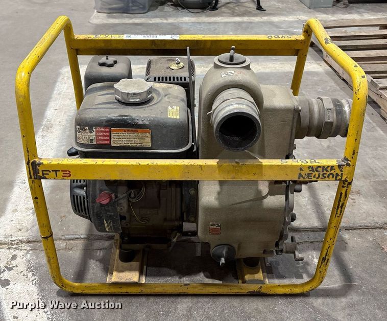 image for item EM2616 2015 Wacker Neuson PT3A pump
