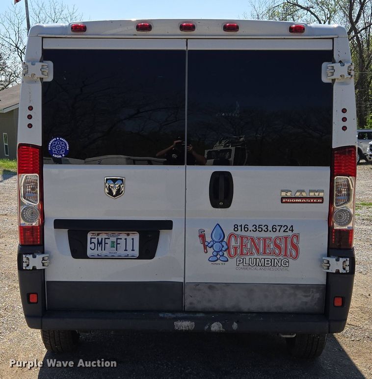 image for item EM7090 2015 Dodge  ProMaster 1500 utility van