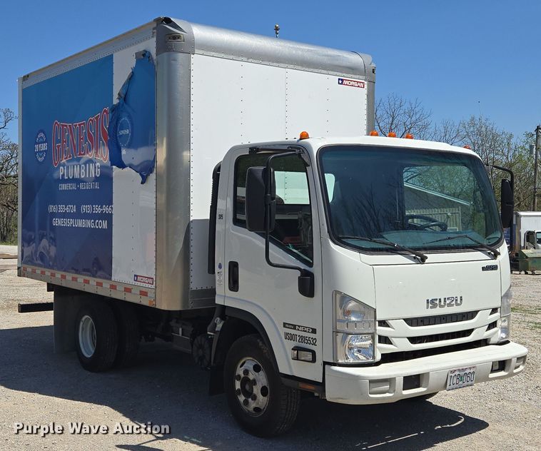 image for item EM7103 2019 Isuzu  NPR  box truck