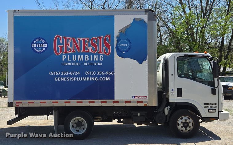 image for item EM7103 2019 Isuzu  NPR  box truck