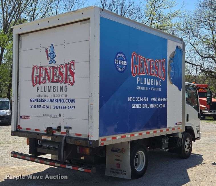 image for item EM7103 2019 Isuzu  NPR  box truck