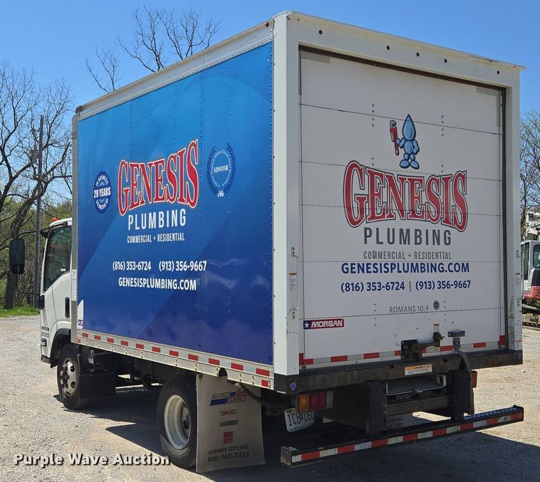 image for item EM7103 2019 Isuzu  NPR  box truck