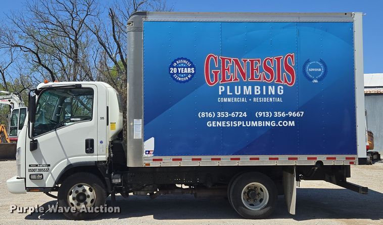 image for item EM7103 2019 Isuzu  NPR  box truck