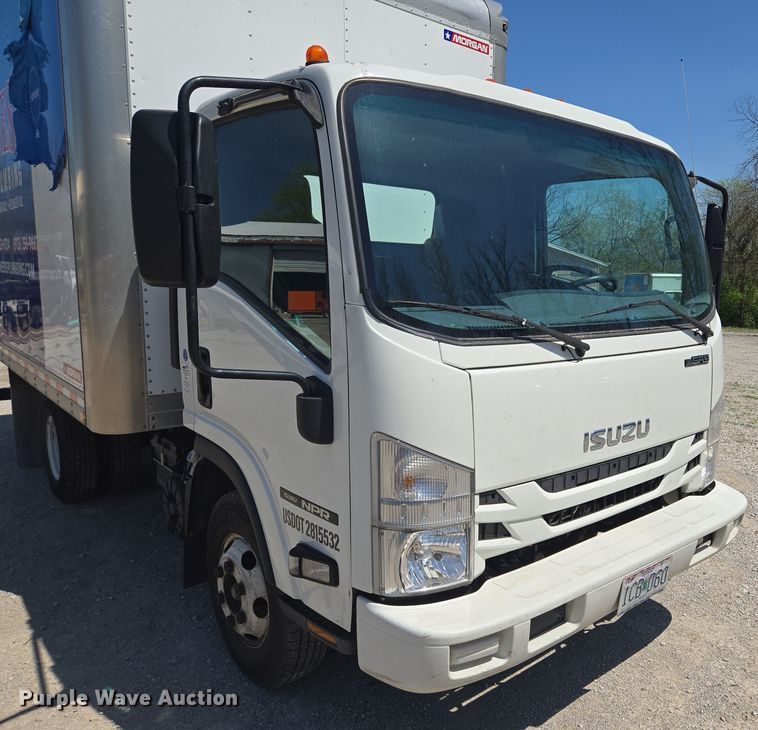 image for item EM7103 2019 Isuzu  NPR  box truck