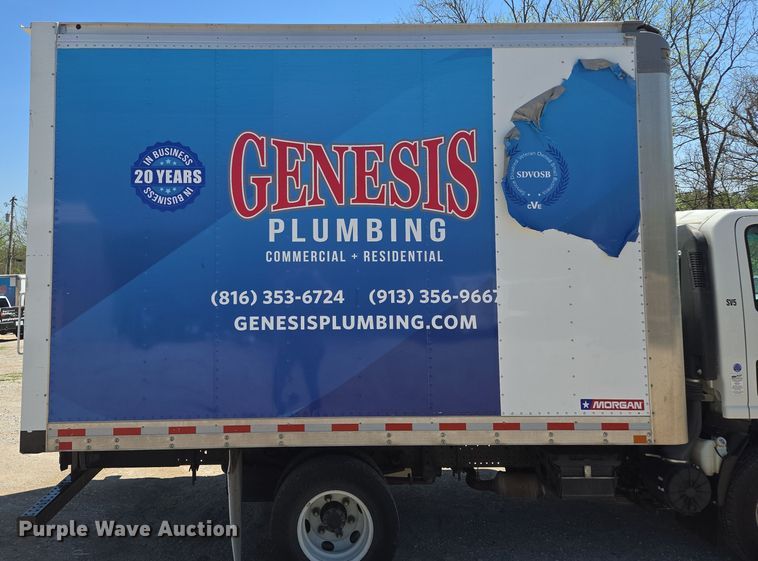 image for item EM7103 2019 Isuzu  NPR  box truck