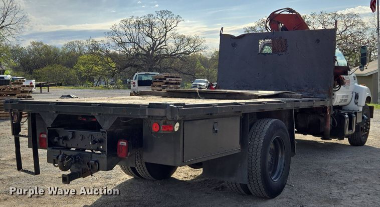 image for item EM7107 1997 GMC C7500 crane truck