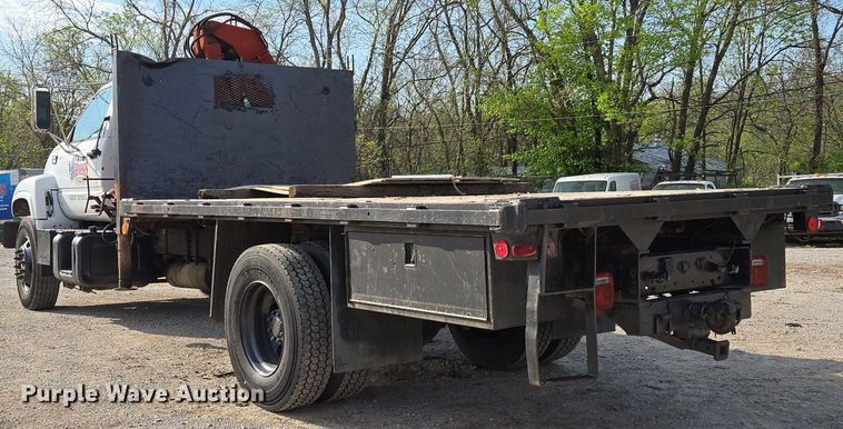 image for item EM7107 1997 GMC C7500 crane truck