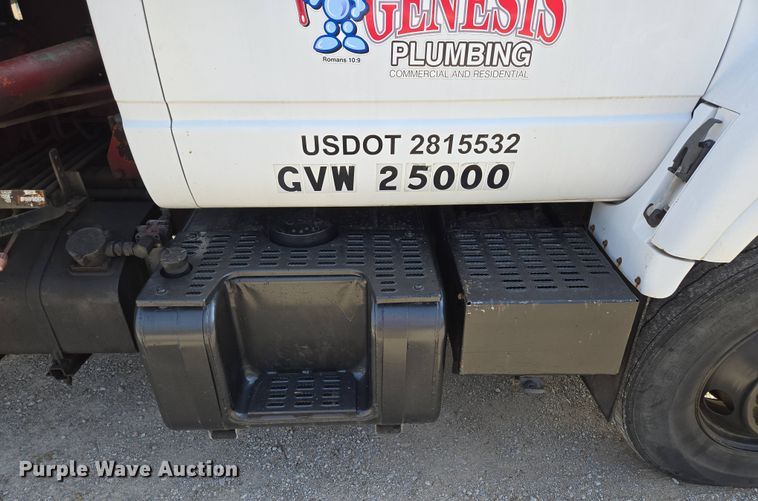 image for item EM7107 1997 GMC C7500 crane truck