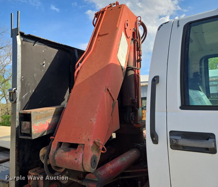 image for item EM7107 1997 GMC C7500 crane truck