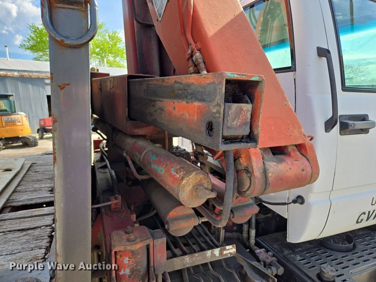 image for item EM7107 1997 GMC C7500 crane truck