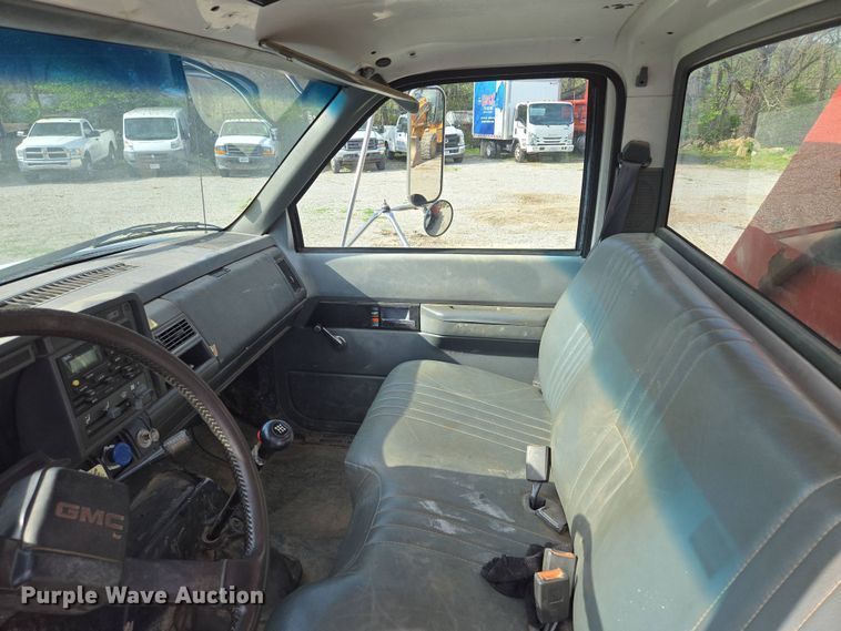 image for item EM7107 1997 GMC C7500 crane truck