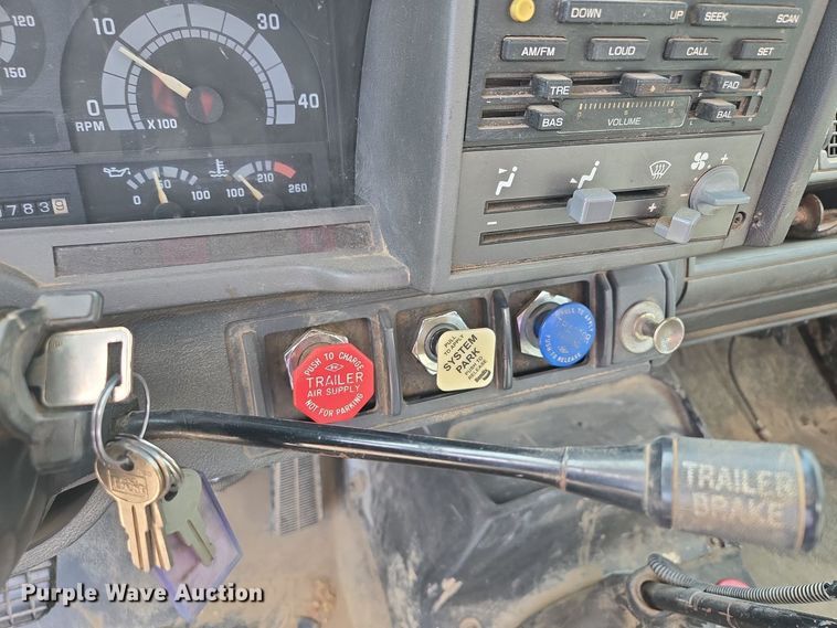 image for item EM7107 1997 GMC C7500 crane truck