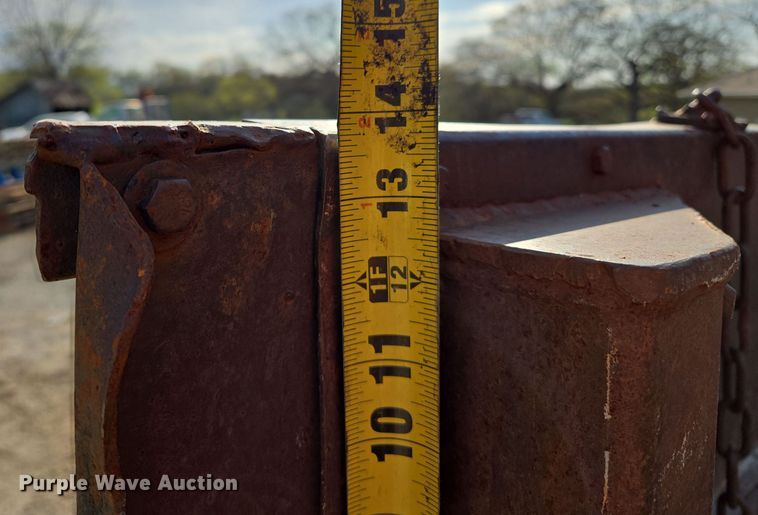 image for item EM7108 1995 International  4700 DT466 dump flatbed truck