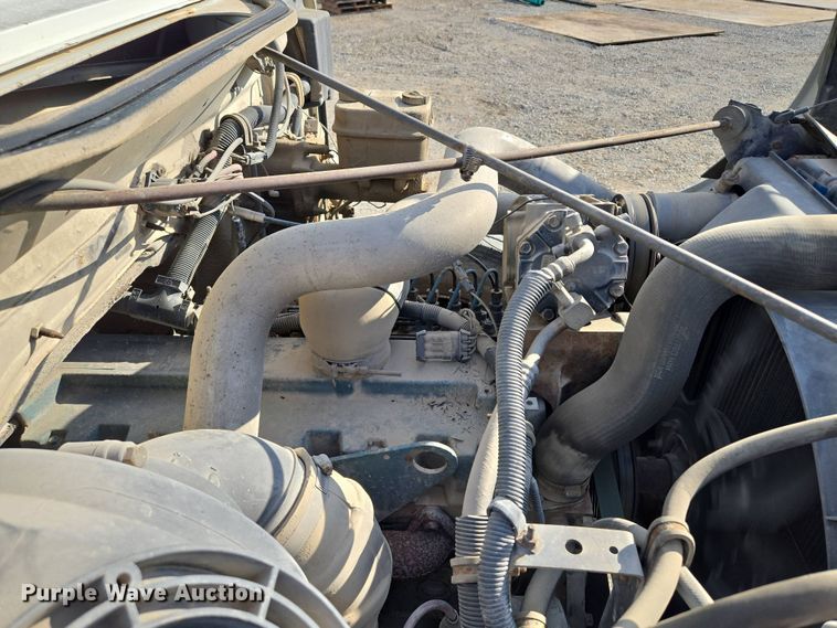 image for item EM7108 1995 International  4700 DT466 dump flatbed truck