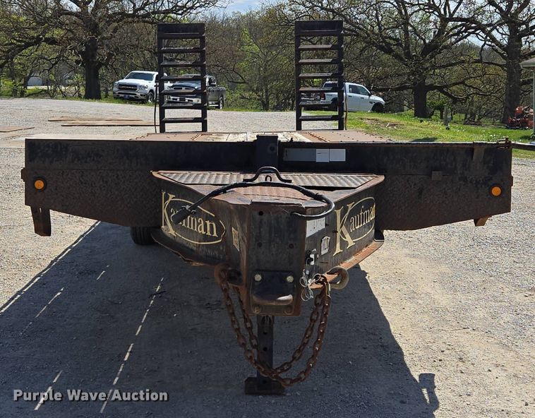 image for item EM7109 2014 Kaufman equipment trailer