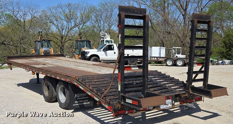 image for item EM7109 2014 Kaufman equipment trailer