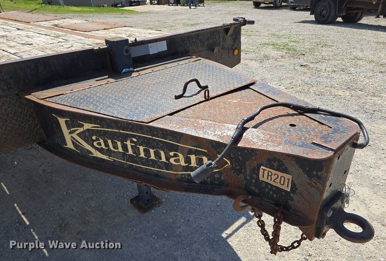image for item EM7109 2014 Kaufman equipment trailer
