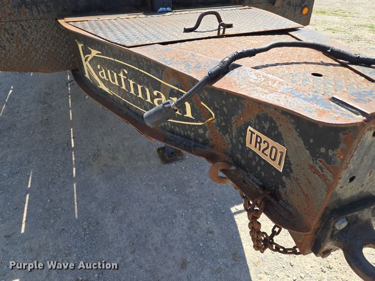image for item EM7109 2014 Kaufman equipment trailer