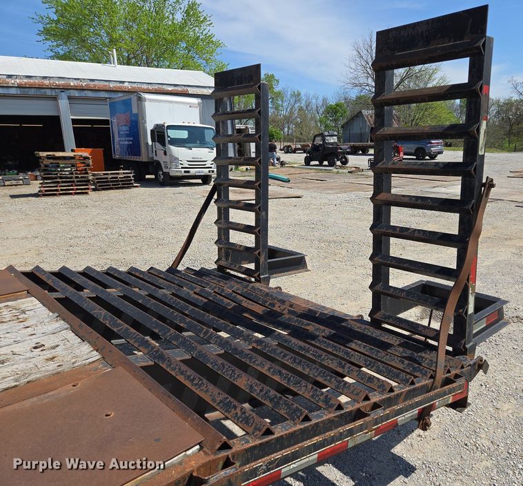 image for item EM7109 2014 Kaufman equipment trailer