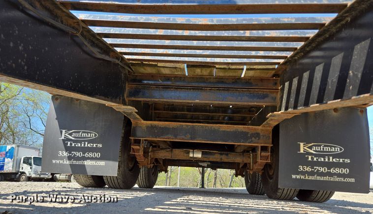 image for item EM7109 2014 Kaufman equipment trailer