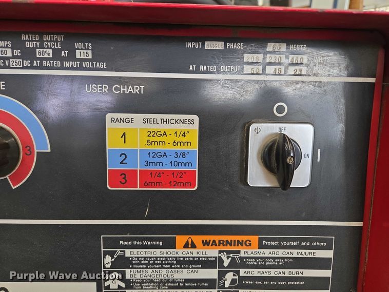 image for item EM7382 Lincoln Electric Pro-Cut 60 plasma cutter