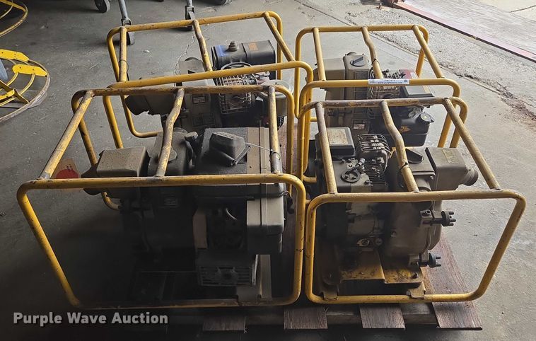 image for item EM7410 (4) Wacker Neuson water pumps