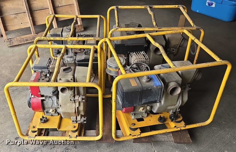 image for item EM7410 (4) Wacker Neuson water pumps