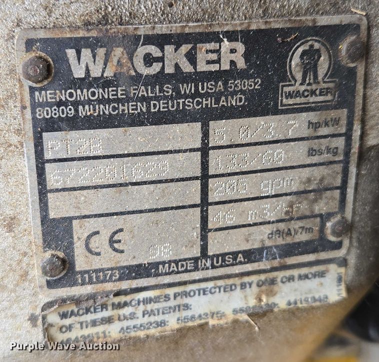 image for item EM7410 (4) Wacker Neuson water pumps