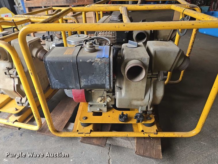 image for item EM7410 (4) Wacker Neuson water pumps