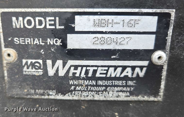image for item EM7412 Whiteman MBH-16F concrete buggy