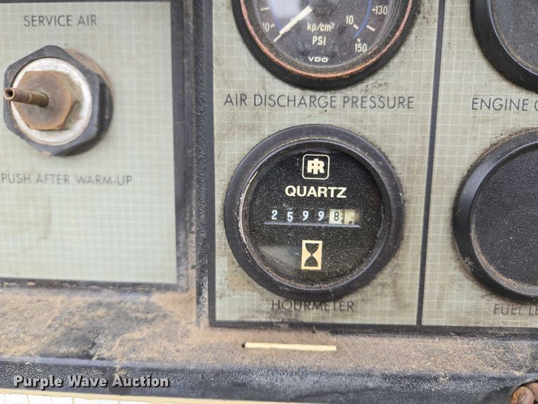 image for item EM7414 1993 Ingersoll-Rand P185CWJD air compressor