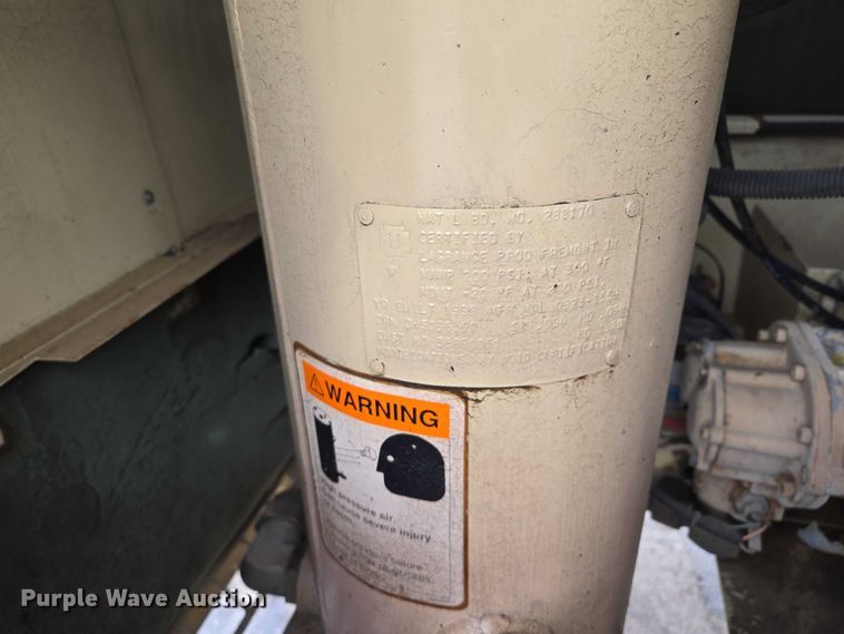 image for item EM7415 Ingersoll Rand P100WJD air compressor