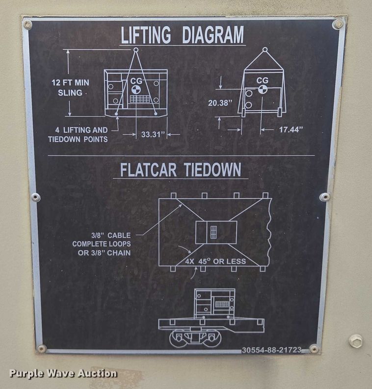 image for item EM7434 2003 Fermont Division MEP-804A generator